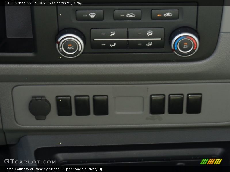 Glacier White / Gray 2013 Nissan NV 1500 S