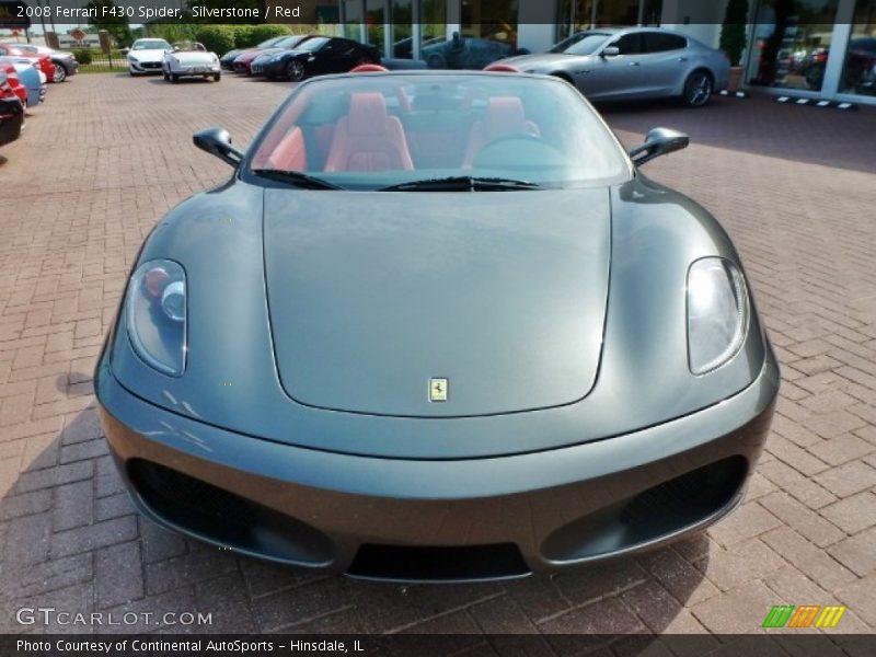 Silverstone / Red 2008 Ferrari F430 Spider