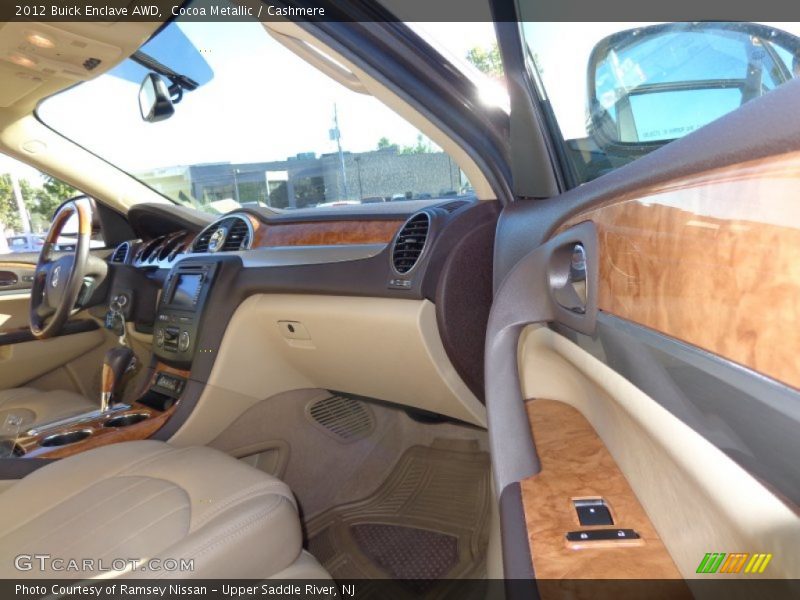 Cocoa Metallic / Cashmere 2012 Buick Enclave AWD
