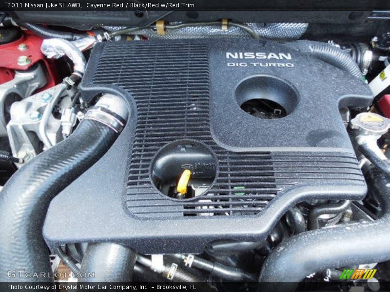 Cayenne Red / Black/Red w/Red Trim 2011 Nissan Juke SL AWD