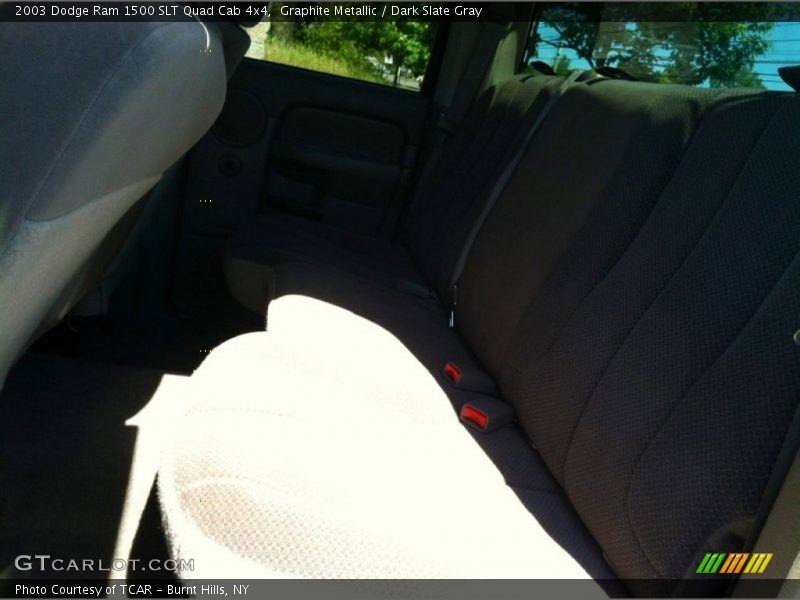 Graphite Metallic / Dark Slate Gray 2003 Dodge Ram 1500 SLT Quad Cab 4x4