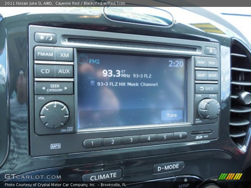 Cayenne Red / Black/Red w/Red Trim 2011 Nissan Juke SL AWD