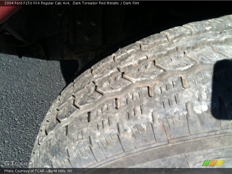 Dark Toreador Red Metallic / Dark Flint 2004 Ford F150 FX4 Regular Cab 4x4