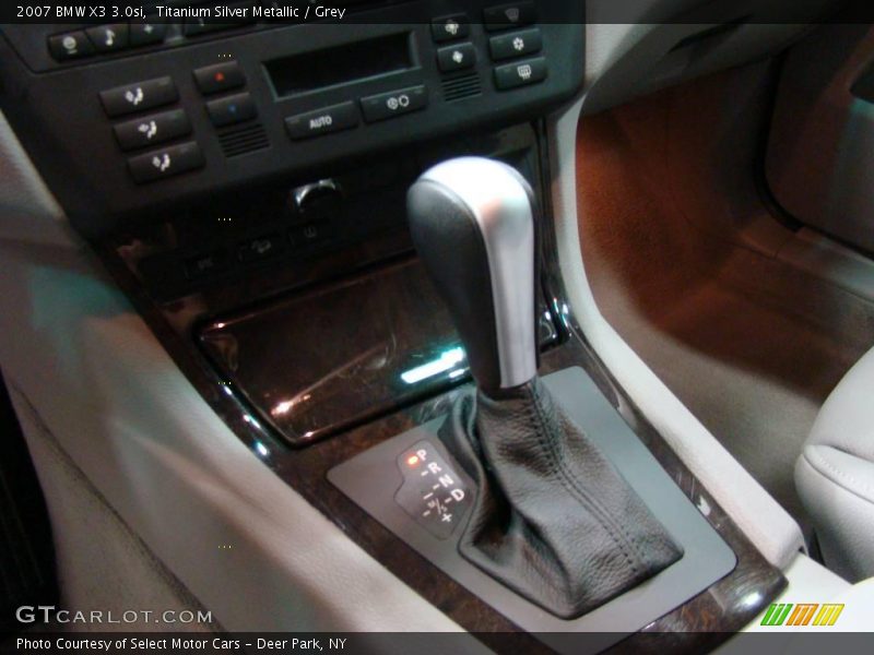 Titanium Silver Metallic / Grey 2007 BMW X3 3.0si