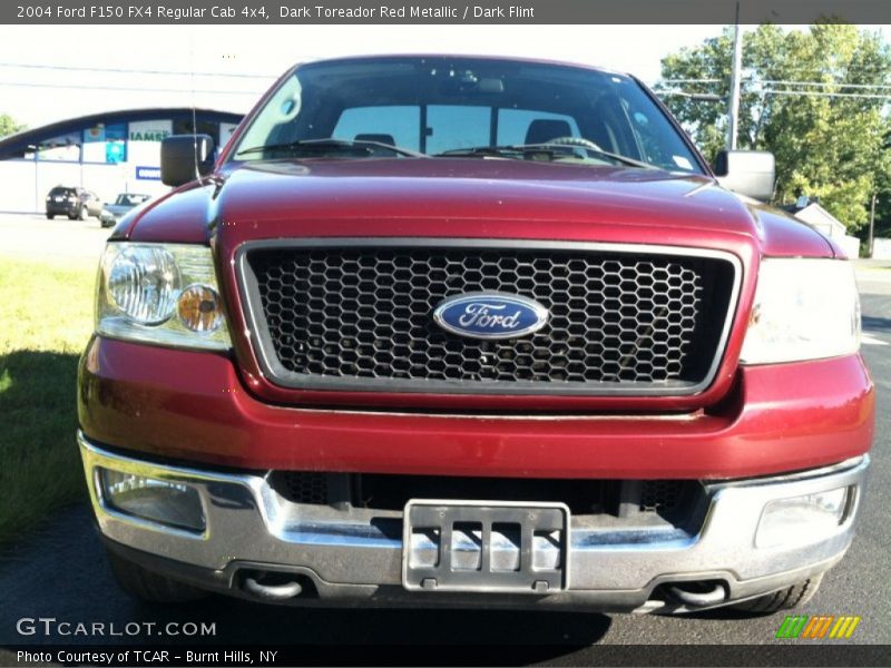 Dark Toreador Red Metallic / Dark Flint 2004 Ford F150 FX4 Regular Cab 4x4