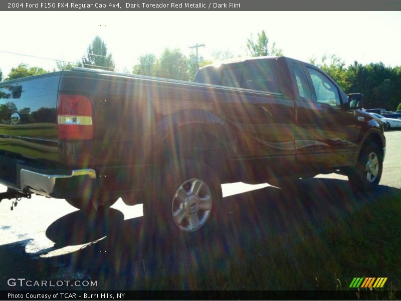 Dark Toreador Red Metallic / Dark Flint 2004 Ford F150 FX4 Regular Cab 4x4