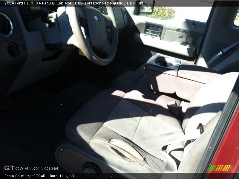 Dark Toreador Red Metallic / Dark Flint 2004 Ford F150 FX4 Regular Cab 4x4