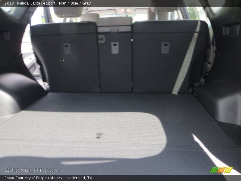 Marlin Blue / Gray 2013 Hyundai Santa Fe Sport
