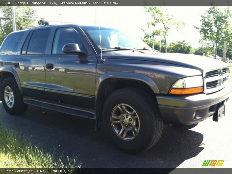 Graphite Metallic / Dark Slate Gray 2003 Dodge Durango SLT 4x4