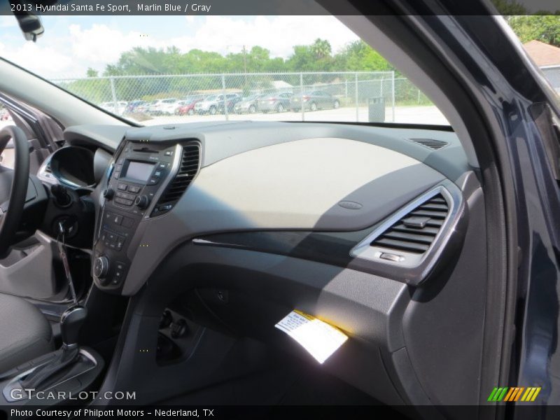 Marlin Blue / Gray 2013 Hyundai Santa Fe Sport