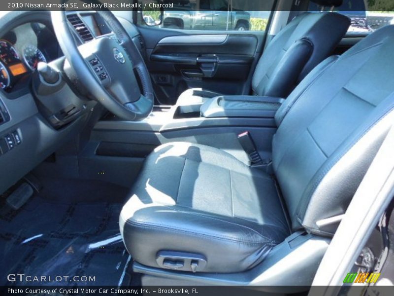Galaxy Black Metallic / Charcoal 2010 Nissan Armada SE