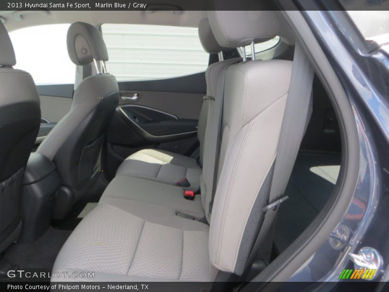 Marlin Blue / Gray 2013 Hyundai Santa Fe Sport