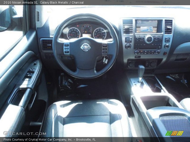 Galaxy Black Metallic / Charcoal 2010 Nissan Armada SE