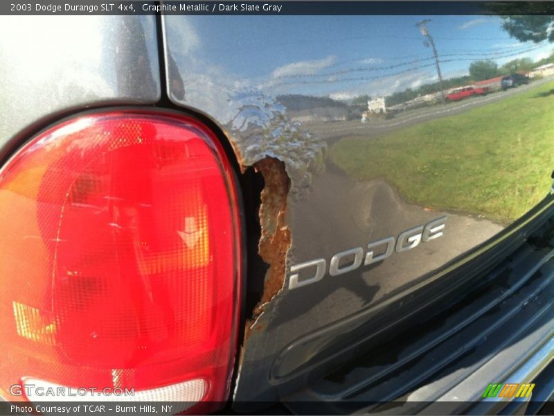 Graphite Metallic / Dark Slate Gray 2003 Dodge Durango SLT 4x4
