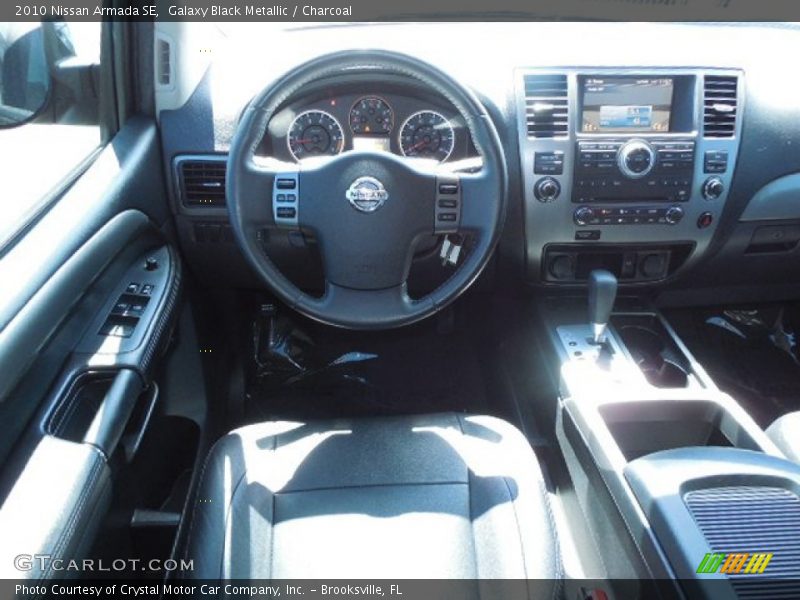 Galaxy Black Metallic / Charcoal 2010 Nissan Armada SE