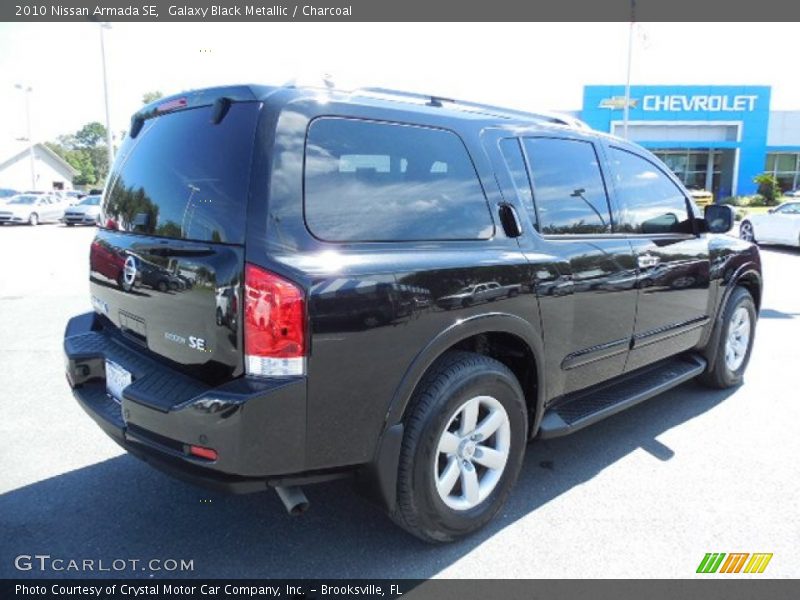 Galaxy Black Metallic / Charcoal 2010 Nissan Armada SE