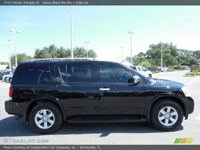 Galaxy Black Metallic / Charcoal 2010 Nissan Armada SE