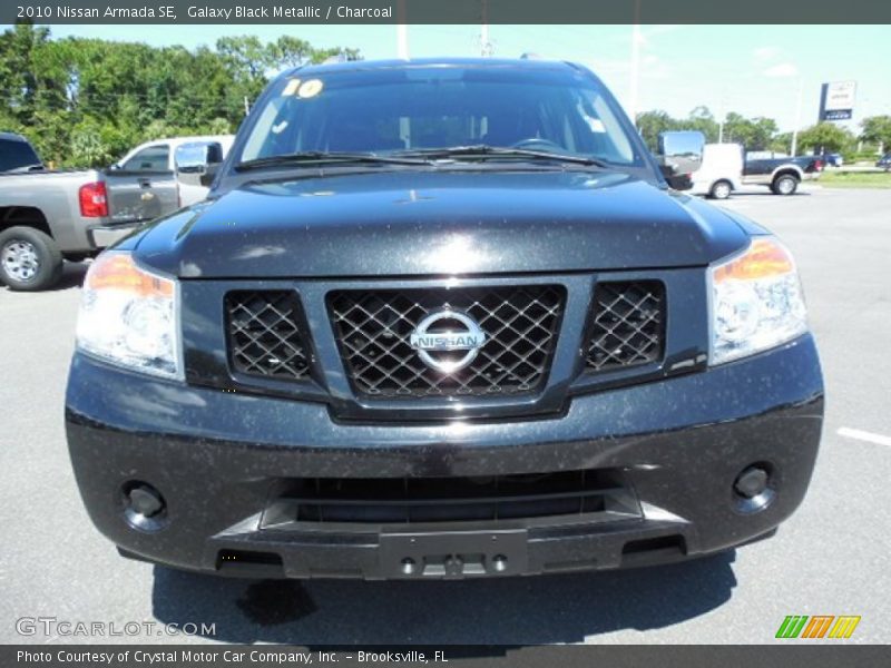 Galaxy Black Metallic / Charcoal 2010 Nissan Armada SE