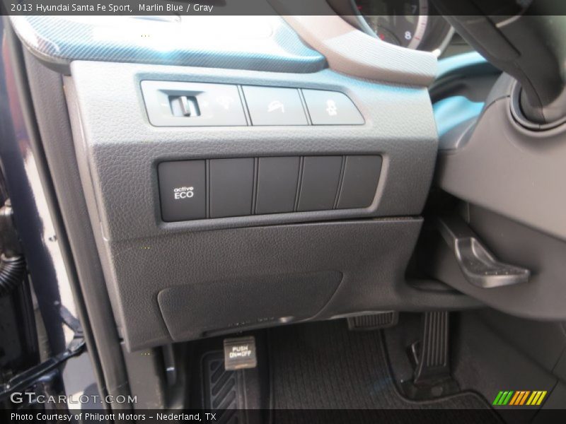 Marlin Blue / Gray 2013 Hyundai Santa Fe Sport