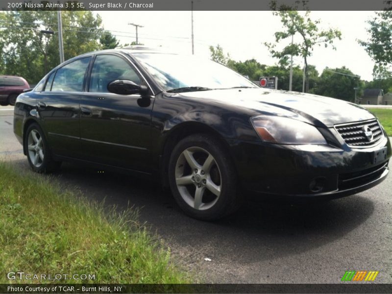 Super Black / Charcoal 2005 Nissan Altima 3.5 SE