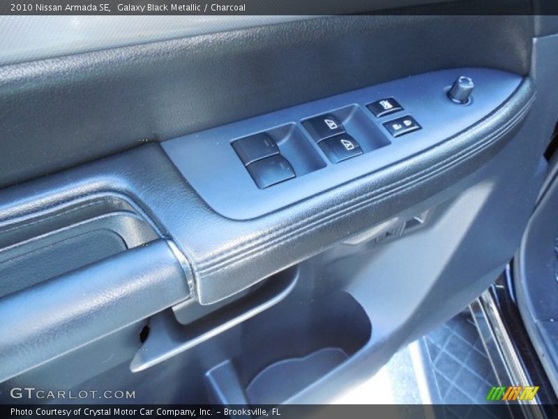 Galaxy Black Metallic / Charcoal 2010 Nissan Armada SE