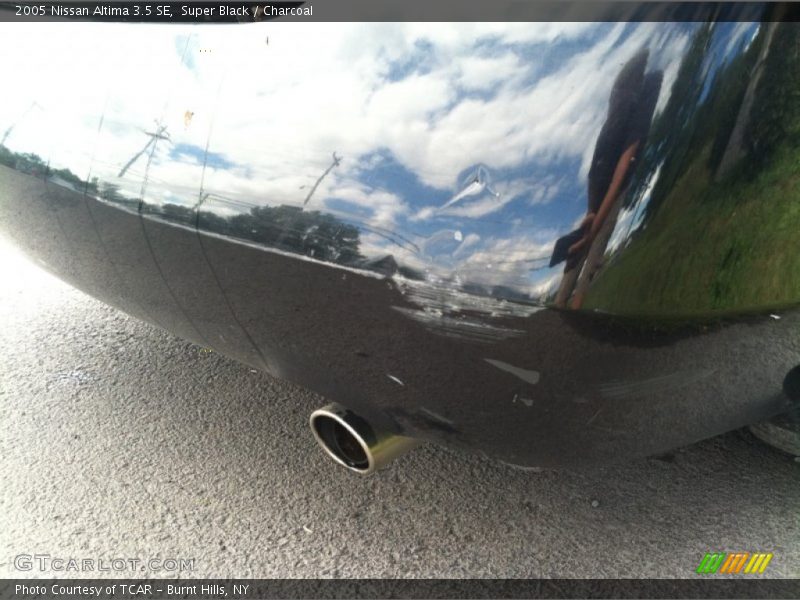 Super Black / Charcoal 2005 Nissan Altima 3.5 SE