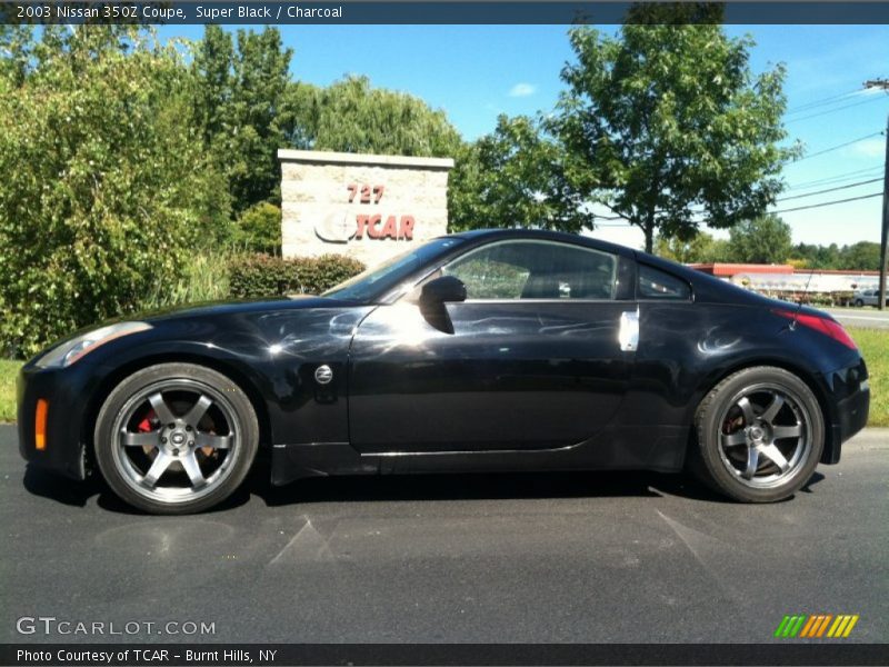 Super Black / Charcoal 2003 Nissan 350Z Coupe