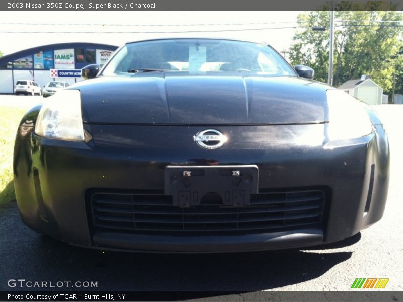 Super Black / Charcoal 2003 Nissan 350Z Coupe