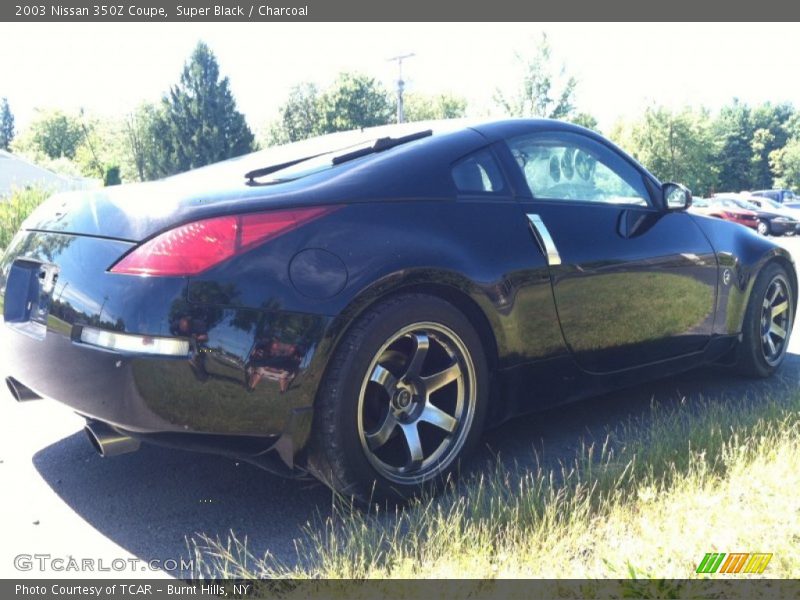 Super Black / Charcoal 2003 Nissan 350Z Coupe