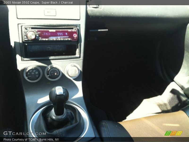 Super Black / Charcoal 2003 Nissan 350Z Coupe