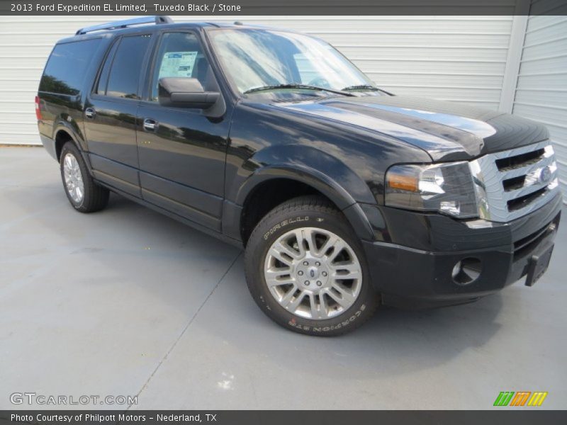 Tuxedo Black / Stone 2013 Ford Expedition EL Limited