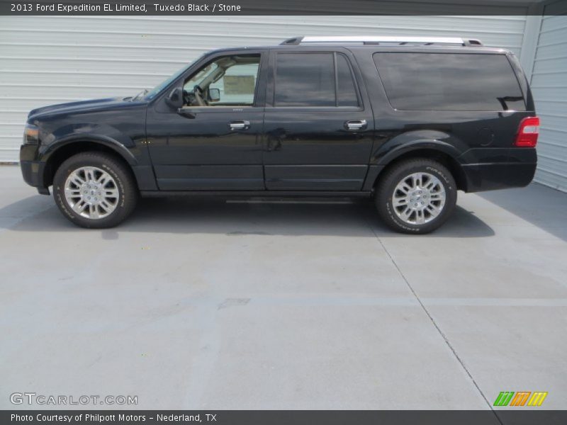Tuxedo Black / Stone 2013 Ford Expedition EL Limited