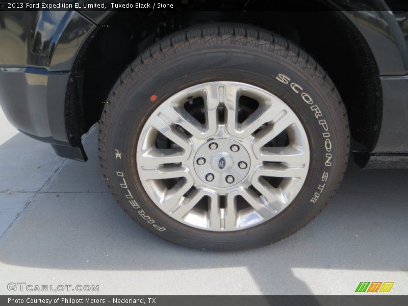 Tuxedo Black / Stone 2013 Ford Expedition EL Limited