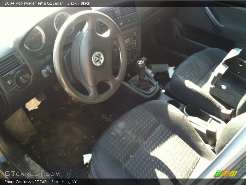 Black / Black 2004 Volkswagen Jetta GL Sedan