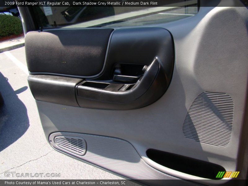Dark Shadow Grey Metallic / Medium Dark Flint 2009 Ford Ranger XLT Regular Cab