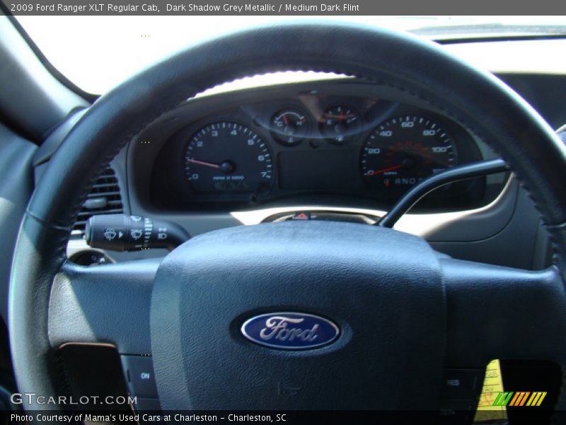 Dark Shadow Grey Metallic / Medium Dark Flint 2009 Ford Ranger XLT Regular Cab