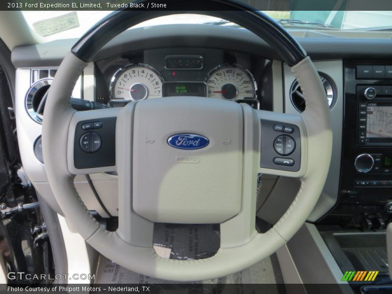 Tuxedo Black / Stone 2013 Ford Expedition EL Limited