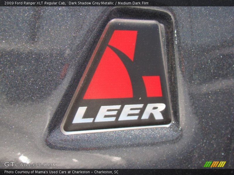 Dark Shadow Grey Metallic / Medium Dark Flint 2009 Ford Ranger XLT Regular Cab