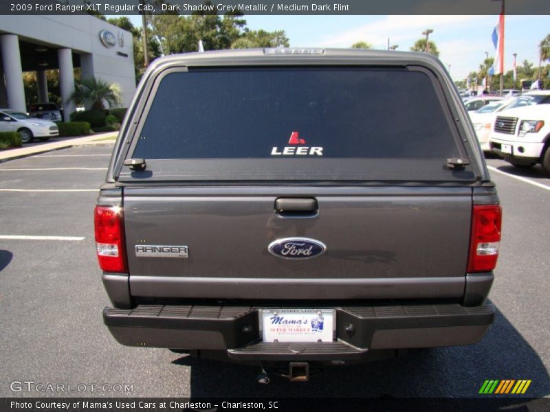 Dark Shadow Grey Metallic / Medium Dark Flint 2009 Ford Ranger XLT Regular Cab