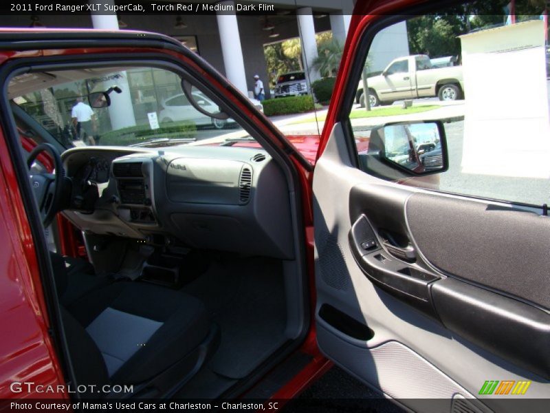 Torch Red / Medium Dark Flint 2011 Ford Ranger XLT SuperCab