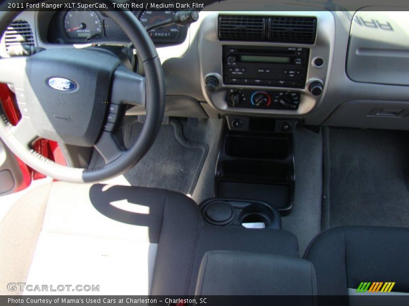 Torch Red / Medium Dark Flint 2011 Ford Ranger XLT SuperCab