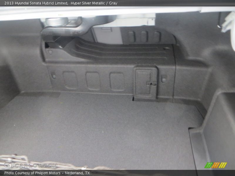 Hyper Silver Metallic / Gray 2013 Hyundai Sonata Hybrid Limited