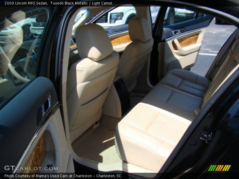Tuxedo Black Metallic / Light Camel 2009 Lincoln MKS Sedan