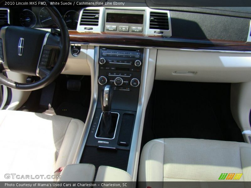 White Suede / Cashmere/Fine Line Ebony 2010 Lincoln MKS FWD