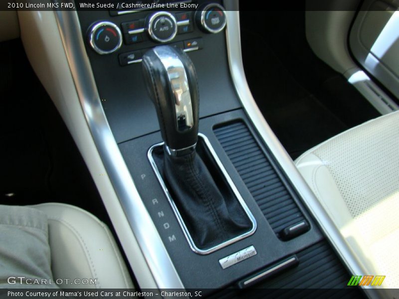 White Suede / Cashmere/Fine Line Ebony 2010 Lincoln MKS FWD