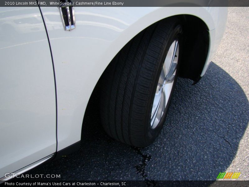 White Suede / Cashmere/Fine Line Ebony 2010 Lincoln MKS FWD