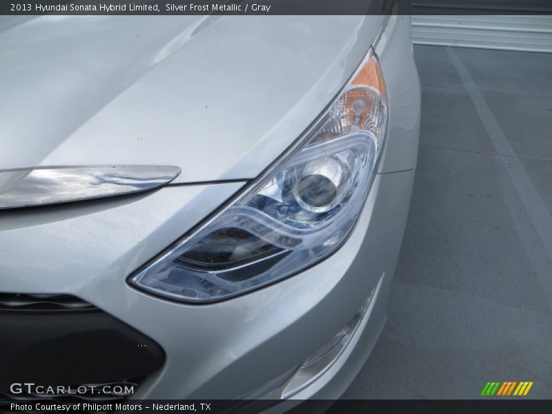 Silver Frost Metallic / Gray 2013 Hyundai Sonata Hybrid Limited