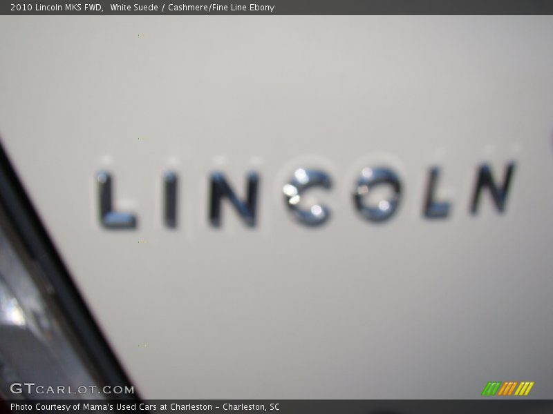 White Suede / Cashmere/Fine Line Ebony 2010 Lincoln MKS FWD