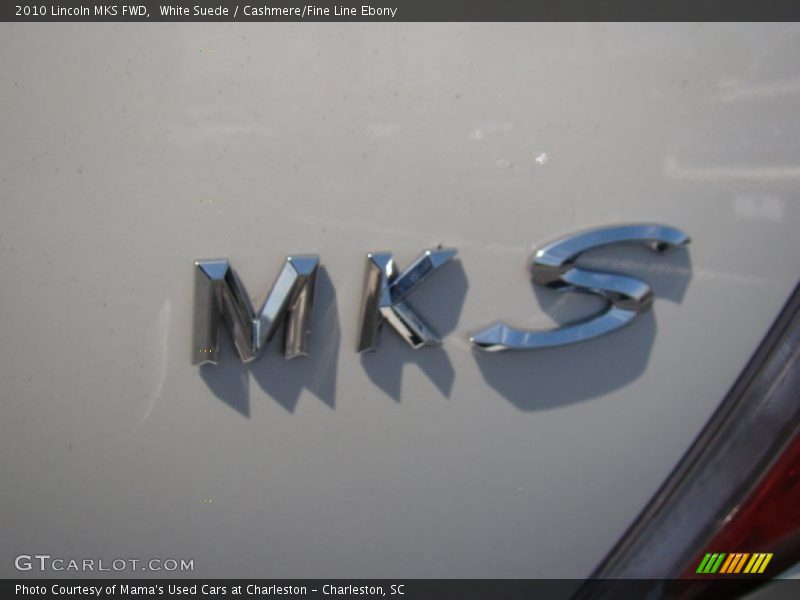 White Suede / Cashmere/Fine Line Ebony 2010 Lincoln MKS FWD