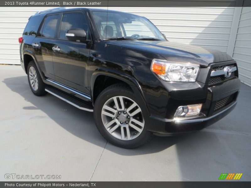 Black / Black Leather 2013 Toyota 4Runner Limited